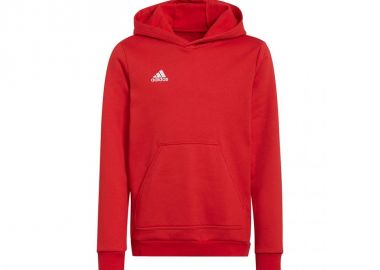 Adidas Παιδικό Φούτερ με Κουκούλα και Τσέπες Κόκκινο H57566 - adidas performance - 