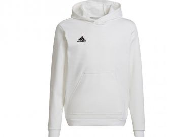 Adidas Παιδικό Φούτερ με Κουκούλα και Τσέπες Λευκό Entrada 22 HG6303 - adidas performance - 