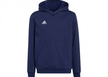 Adidas Παιδικό Φούτερ με Κουκούλα και Τσέπες Navy Μπλε Entrada 22 H57517 - adidas performance - 