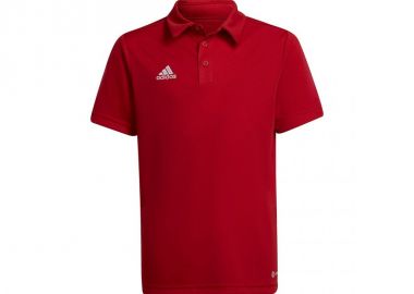 Adidas Παιδικό Καλοκαιρινό Polo Κοντομάνικο Κόκκινο Entrada 22 H57495 - adidas performance - 