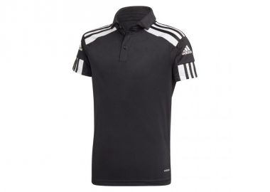 Adidas Παιδικό Καλοκαιρινό Polo Κοντομάνικο Μαύρο Squadra 21 GK9558 - adidas performance - 