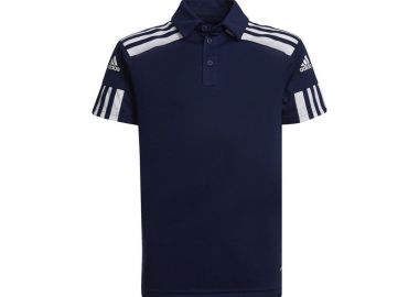 Adidas Παιδικό Καλοκαιρινό Polo Κοντομάνικο Navy Μπλε Squadra HC6274 - adidas performance - 