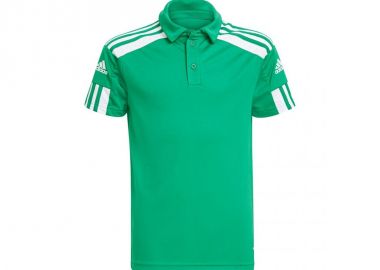 Adidas Παιδικό Καλοκαιρινό Polo Κοντομάνικο Πράσινο Squadra 21 GP6424 - adidas performance - 