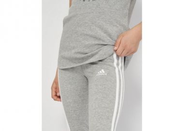 Adidas Παιδικό Κολάν Αθλητικό Μακρύ Γκρι 3 Stripes HC0092 - adidas performance - 