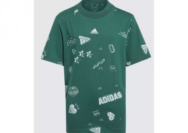 Adidas Παιδικό T-shirt Πράσινο IA1562 - adidas performance - 