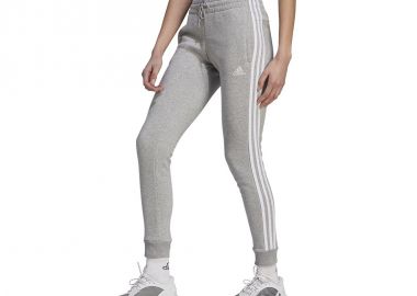 Adidas Παντελόνι Γυναικείας Φόρμας Γκρι Fleece IL3282 - adidas performance - 