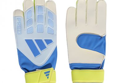 adidas Predator Training Goalkeeper Gloves White Yellow and Blue KA7786 - adidas performance - 