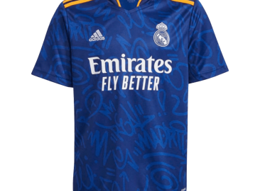 Adidas Ρεάλ Μαδρίτης παιδική μπλούζα ποδοσφαίρου εκτός έδρας - ADIDAS - 