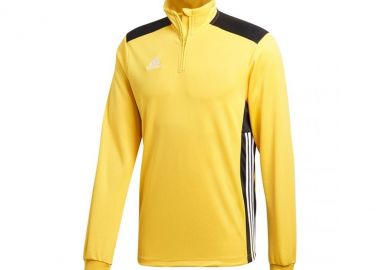 Adidas Regista 18 Training Ανδρική Μπλούζα με Φερμουάρ Μακρυμάνικη Κίτρινη CZ8648 - adidas performance - 