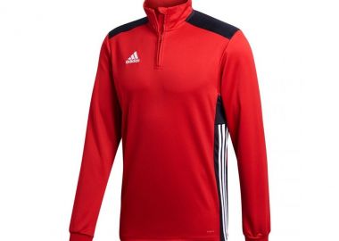 Adidas Regista 18 Training Ανδρική Μπλούζα με Φερμουάρ Μακρυμάνικη Κόκκινη CZ8651 - adidas performance - 