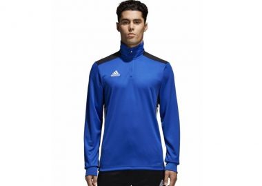 Adidas Regista 18 Training Ανδρική Μπλούζα με Φερμουάρ Μακρυμάνικη Μπλε CZ8649 - adidas performance - 