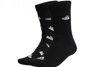 Adidas Run X Ultraboost IC1286 Running Κάλτσες Μαύρες 2 Ζεύγη - adidas performance - 