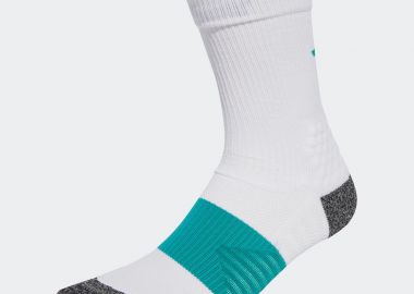 ADIDAS RUNxBOOST RUNNING SOCKS 1 PAIR ΑΣΠΡΟ - ADIDAS PERFORMANCE - 