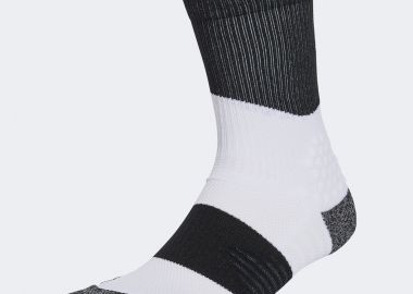 ADIDAS RUNxBOOST RUNNING SOCKS 1 PAIR ΑΣΠΡΟ - ADIDAS PERFORMANCE - 