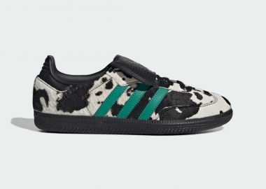 adidas Samba LT Cow Print Black White Women's JS3930 MBS - adidas Originals - 