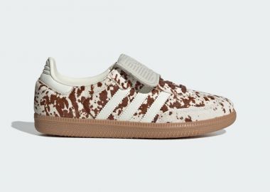 adidas Samba LT Cow Print Brown White Women's JS3931 MBS - adidas Originals - 