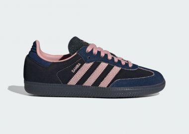 adidas Samba OG Black Wonder Mauve Indigo Women's JI2679 MBS - adidas Originals - 