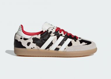 adidas Samba OG Cow Print Aurora Coffee Women's KI6956 MBS - adidas Originals - 