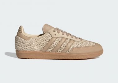 adidas Samba OG Crochet Pack Sand Strata Women's JR9446 MBS - adidas Originals - 