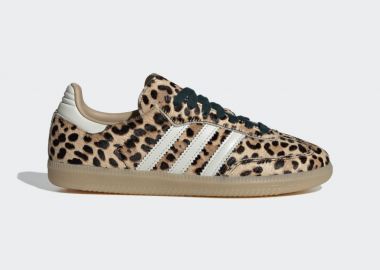 adidas Samba OG Leopard Magic Beige Women's KI6674 MBS - adidas Originals - 