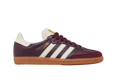 adidas Samba OG Maroon Gold Metallic Women's ID0477 MBS - adidas Originals - 