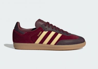 adidas Samba OG Shadow Red Velvet Women's JS1394 MBS - adidas Originals - 