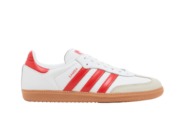adidas Samba OG White Solar Red Gum Women's IF6513 MBS - adidas Originals - 