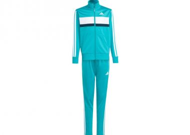adidas Seasonal Essentials Tiberio 3Stripes Tricot Jr Tracksuit JN2245 - adidas performance - 