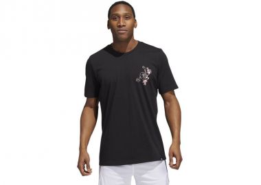 Adidas Skates Ανδρικό T-shirt Μαύρο με Στάμπα HK6723 - adidas performance - 