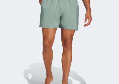 ADIDAS SOLID CLX SHORT-LENGTH SWIM SHORTS ΠΡΑΣΙΝΟ - ADIDAS PERFORMANCE - 