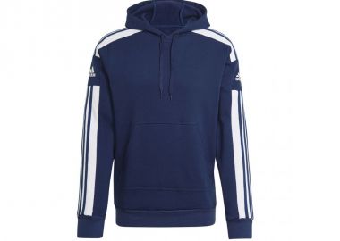 Adidas Squadra 21 Ανδρικό Φούτερ με Κουκούλα και Τσέπες Navy Μπλε GT6636 - adidas performance - 
