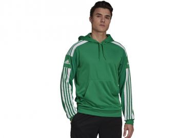 Adidas Squadra 21 Ανδρικό Φούτερ με Κουκούλα και Τσέπες Πράσινο GP6437 - adidas performance - 