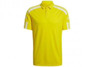 Adidas Squadra 21 Ανδρικό T-shirt Polo Κίτρινο GP6428 - adidas performance - 