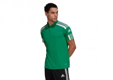 Adidas Squadra 21 Ανδρικό T-shirt Polo Πράσινο GP6430 - adidas performance - 