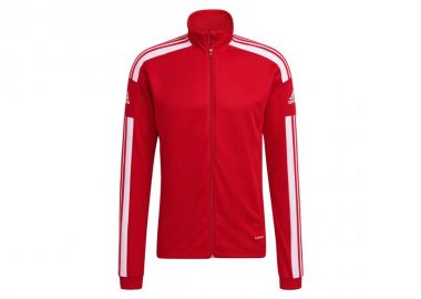 Adidas Squadra 21 Training Ανδρική Φούτερ Ζακέτα με Τσέπες Κόκκινη GP6464 - adidas performance - 