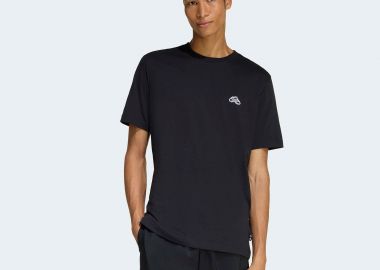 ADIDAS SUMMER SLIDE TRIM GRAPHIC T-SHIRT ΜΑΥΡΟ - ADIDAS PERFORMANCE - 
