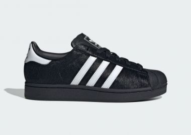 adidas Superstar II Black Ponyhair Women's JH9475 MBS - adidas Originals - 