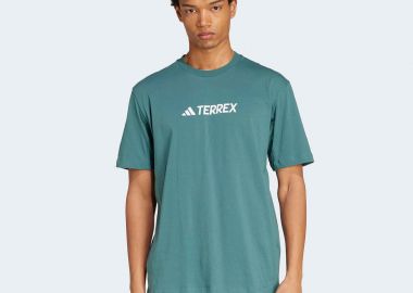 ADIDAS TERREX CLASSIC LOGO T-SHIRT ΜΠΛΕ - ADIDAS PERFORMANCE - 