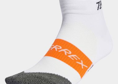 ADIDAS TERREX HEAT.DRY TRAIL RUNNING SPEED ANKLE SOCKS ΑΣΠΡΟ - ADIDAS PERFORMANCE - 