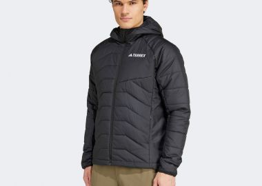 ADIDAS TERREX MULTI SYNTHETIC INSULATED HOODED JACKET ΜΑΥΡΟ - ADIDAS PERFORMANCE - 