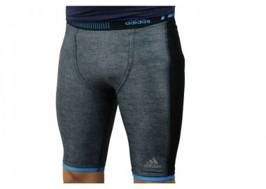 Adidas TF Chill S S27030 Ανδρικό Ισοθερμικό Σορτς Γκρι - adidas performance - 