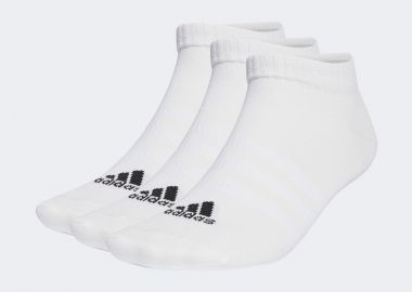 ADIDAS THIN AND LIGHT SPORTSWEAR LOW-CUT SOCKS 3-PAIRS ΑΣΠΡΟ - ADIDAS PERFORMANCE - 