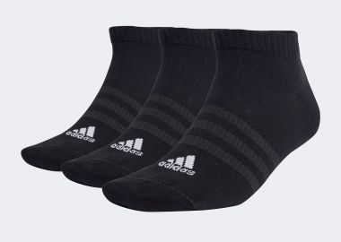 ADIDAS THIN AND LIGHT SPORTSWEAR LOW-CUT SOCKS 3 PAIRS ΜΑΥΡΟ - ADIDAS PERFORMANCE - 