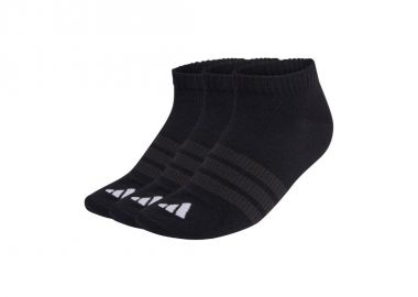Adidas Thin Light Essentials Low Cut 3p socks black KC9628 - adidas performance - 