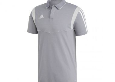 Adidas Tiro 19 Ανδρικό T-shirt Polo Γκρι DW4736 - adidas performance - 