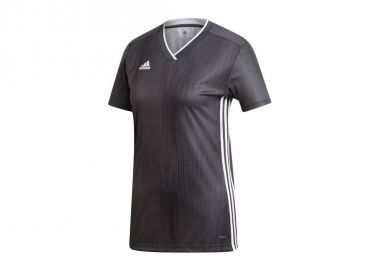Adidas Tiro 19 Γυναικείο Αθλητικό T-shirt Μαύρο DP3187 - adidas performance - 