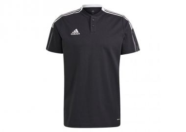 Adidas Tiro 21 Ανδρικό T-shirt Polo Μαύρο GM7367 - adidas performance - 