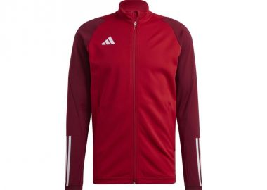 Adidas Tiro 23 Ανδρική Ζακέτα με Φερμουάρ Κόκκινη HE5650 - adidas performance - 
