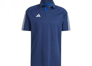 Adidas Tiro 23 Ανδρικό T-shirt Κοντομάνικο Polo Μπλε HK8052 - adidas performance - 