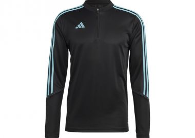 Adidas Tiro 23 Club Ανδρική Μπλούζα με Φερμουάρ Μακρυμάνικη Navy Μπλε IC1580 - adidas performance - 